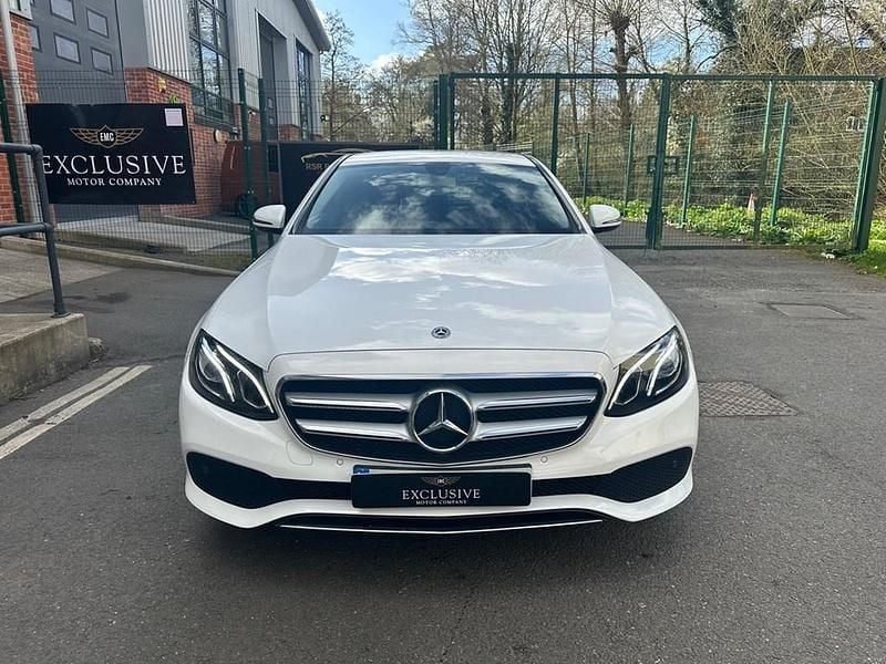 Used Mercedes E220 SE 2017 White Sedan