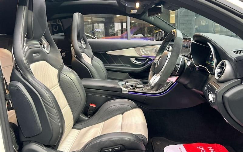 Used Mercedes C63 AMG Premium Plus 510 HP (375 kW) 2019 White Coupe