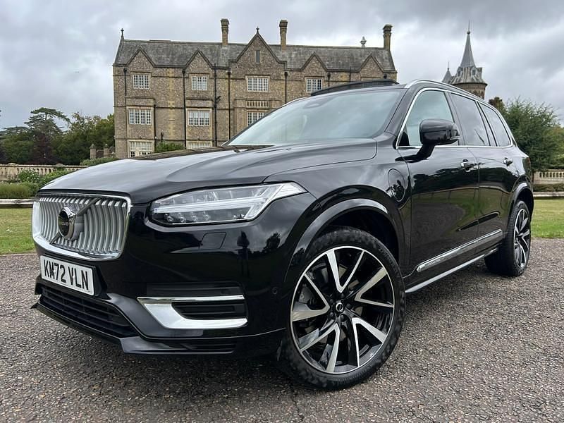 Onyx black Used 2022 Volvo XC90 Ultimate SUV | £45,995 (A bit pricey) - Image 1/4