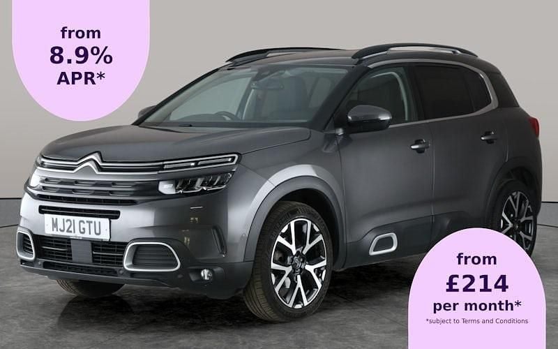 Grey Used 2021 Citroën C5 Aircross Shine SUV | £15,035 (Fair price) - Image 1/2