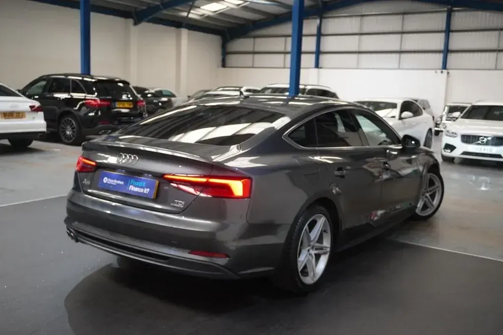 Used Audi A5 Sportback S-Line 190 HP (139 kW) 2017 Grey Hatchback