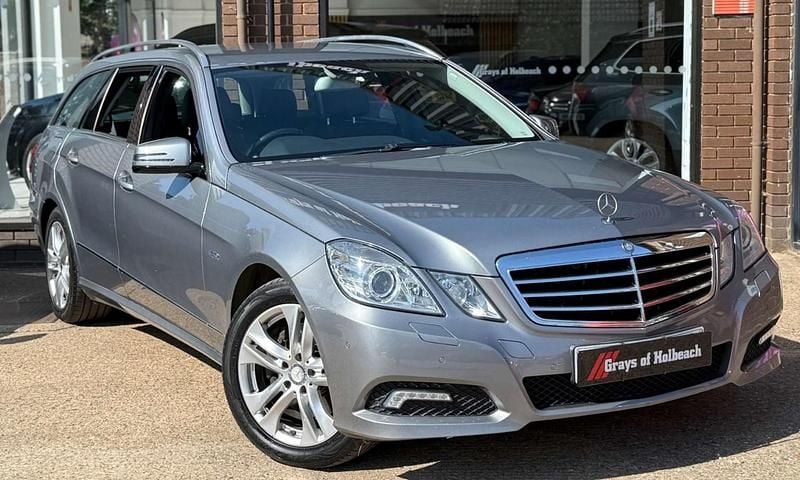 Silver Used 2010 Mercedes E250 Avantgarde Estate | £4,100 (Fair price) - Image 1/4