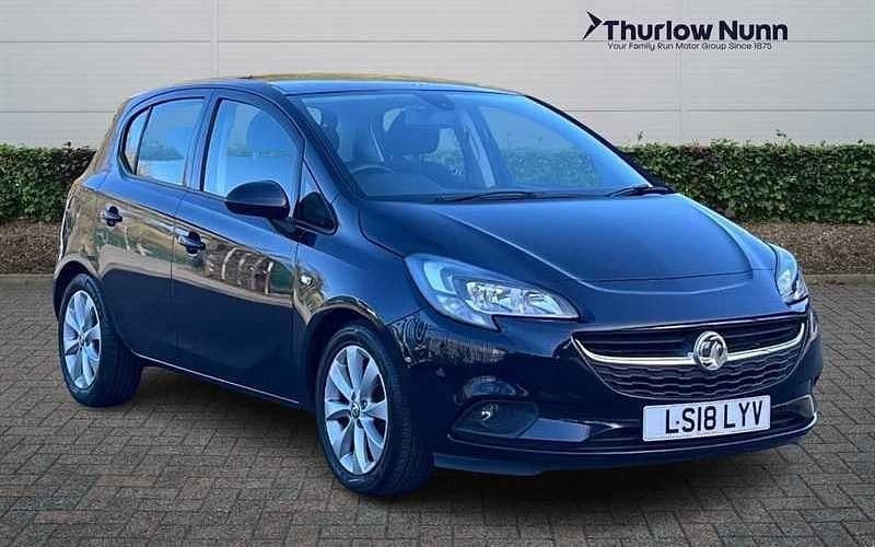 Used Vauxhall Corsa 75 HP (55 kW) 2018 Blue Hatchback