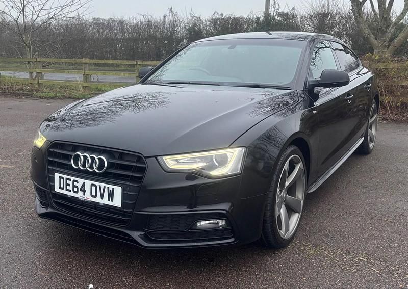 Used Audi A5 Sportback Black Edition 177 HP (130 kW) 2014 Black Hatchback