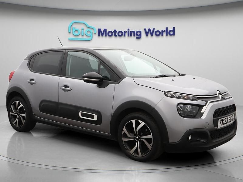 Grey Used 2023 Citroën C3 PureTech Hatchback | £12,600 (Good price) - Image 1/4