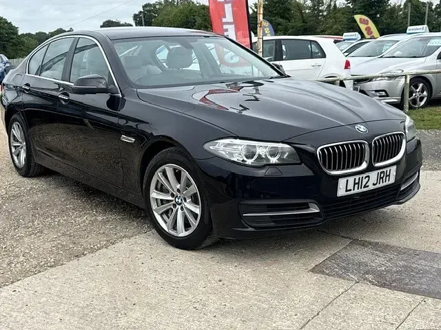 Used BMW 525 2016 Black Sedan