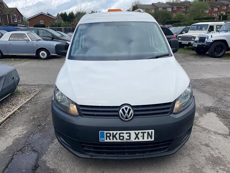 Used VW Caddy 75 HP (55 kW) 2013 White MPV