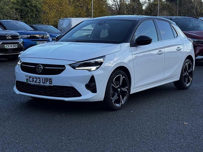 Used Vauxhall Corsa Ultimate 99 HP (72 kW) 2023 White Hatchback