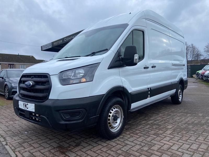 Begagnad Ford Transit 130 HK (95 kW) 2021 Vit Van