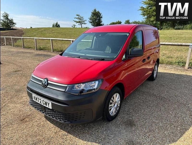 Used VW Caddy S 122 HP (89 kW) 2022 Red MPV