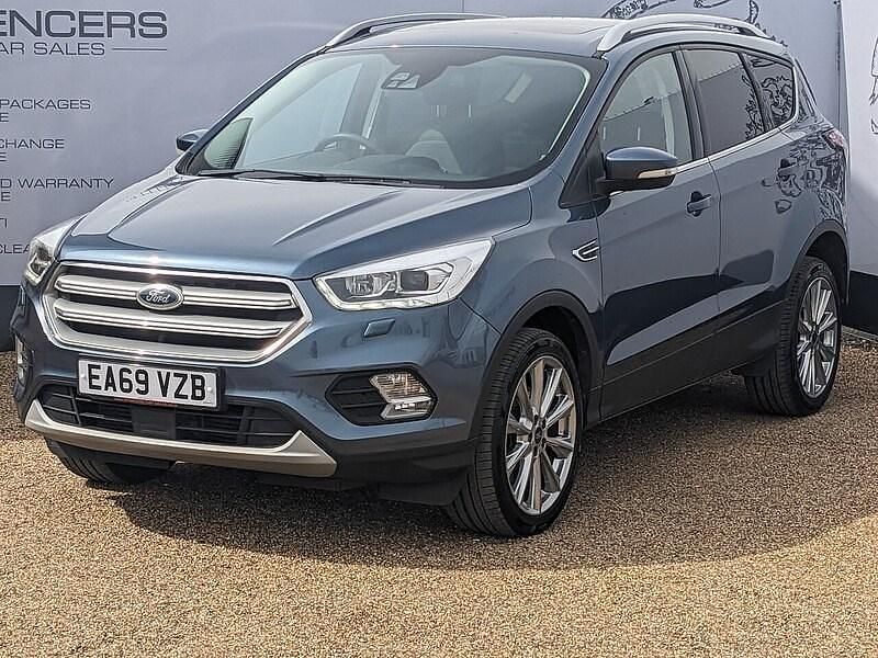 Used Ford Kuga Titanium X 120 HP (88 kW) 2019 Blue SUV