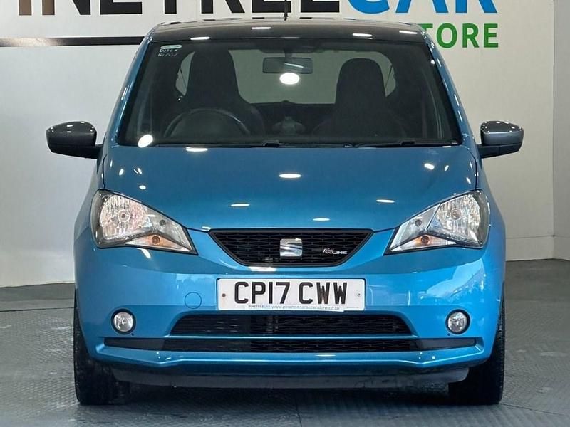 Begagnad Seat Mii FR-Line 75 HK (55 kW) 2017 Blå Halvkombi