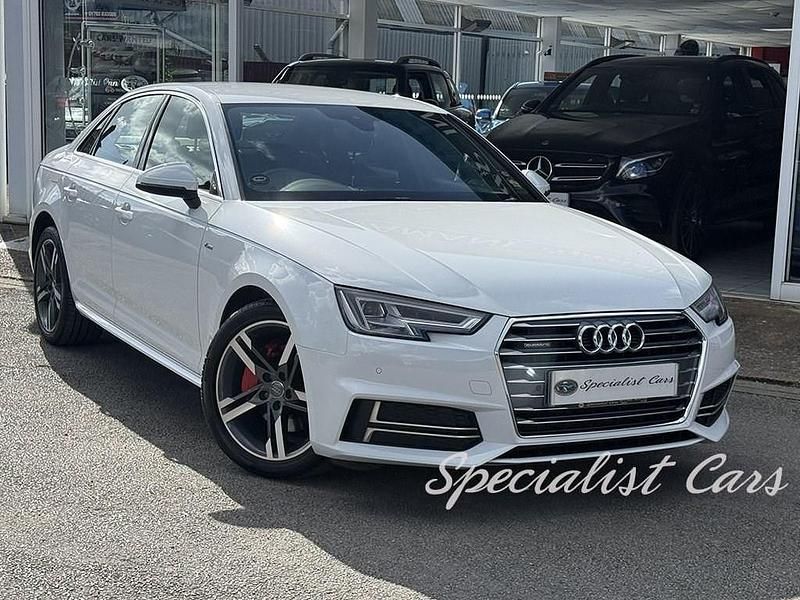 Used Audi A4 S-Line 190 HP (139 kW) 2016 White Sedan