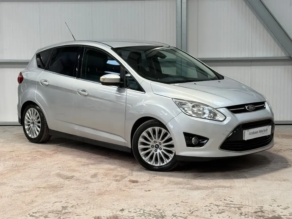 Second-hand Ford C-MAX Titanium 115 CP (84 kW) 2012 Argintiu Monovolum