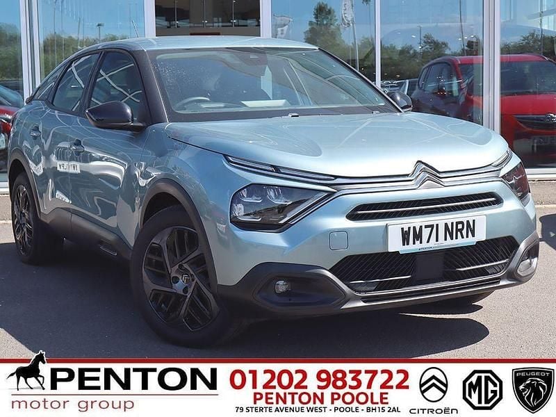 Blue Used 2022 Citroën C4 PureTech Hatchback | £13,790 (Good price) - Image 1/4