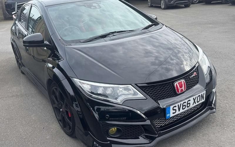 Begagnad Honda Civic Type R 310 HK (228 kW) 2016 Svart Halvkombi