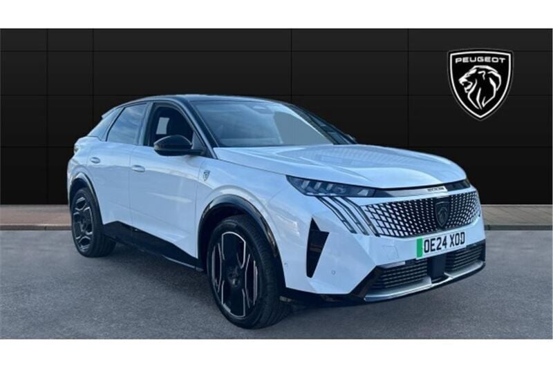 White Used 2024 Peugeot e-3008 GTi SUV | £38,995 - Image 1/4