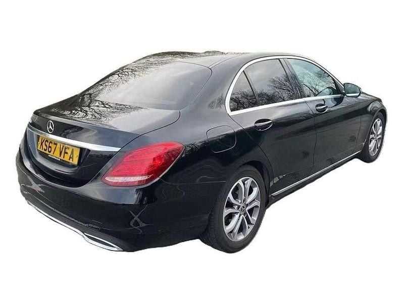 Used Mercedes C220 170 HP (125 kW) 2017 Black Sedan
