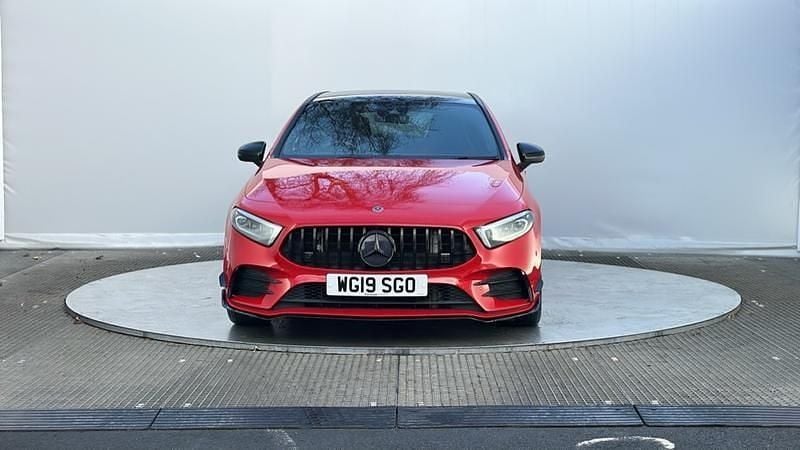 Used Mercedes A35 AMG Premium Plus 2019 Red Hatchback
