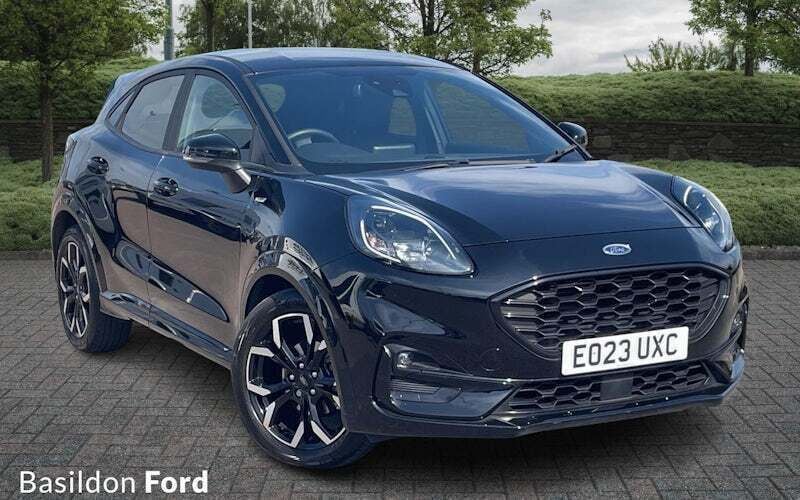 Black Used 2023 Ford Puma ST-Line X Hatchback | £16,995 (Good price) - Image 1/3