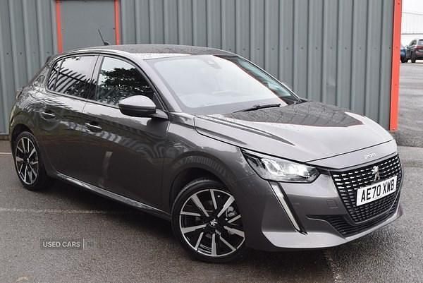Grey Used 2020 Peugeot 208 Allure Premium Hatchback | £12,495 (Fair price) - Image 1/4