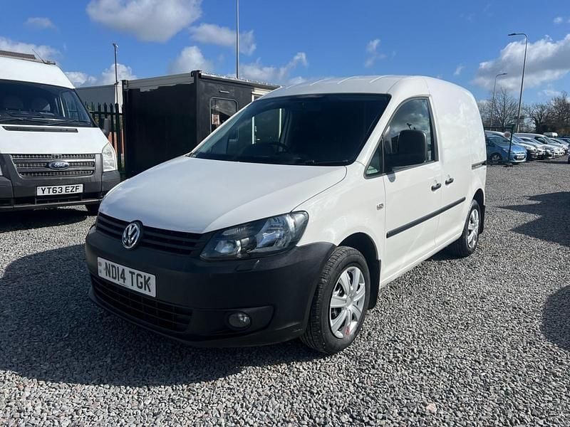 Used VW Caddy Startline 102 HP (75 kW) 2014 White MPV