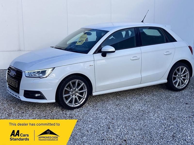 White Used 2017 Audi A1 Sportback S-Line Hatchback | £9,995 (Fair price) - Image 1/3