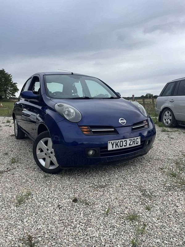 Blue Used 2003 Nissan Micra Hatchback | £1,199 (Fair price) - Image 1/4