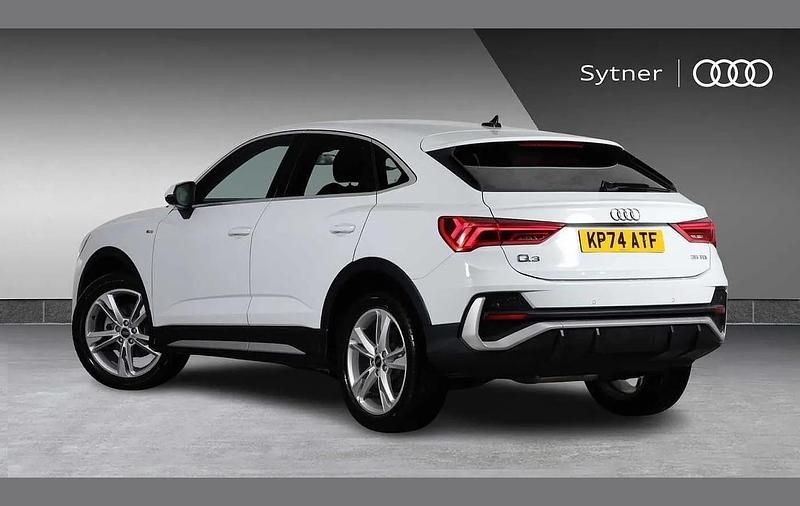 Used Audi Q3 S-Line 150 HP (110 kW) 2024 White SUV