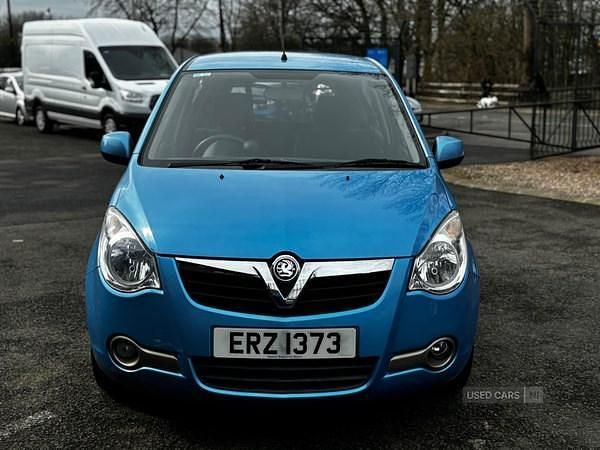 Used Vauxhall Agila S 94 HP (69 kW) 2012 Blue MPV