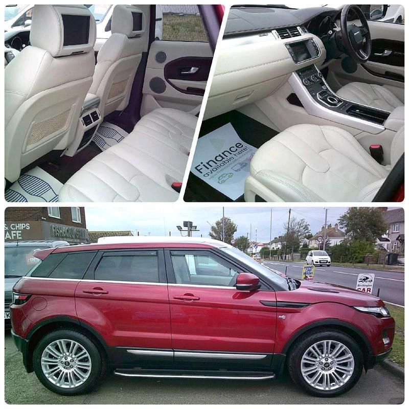 Red Used 2013 Land Rover Range Rover evoque Prestige SUV | £10,995 - Image 1/4