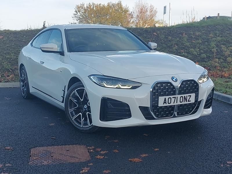 White Used 2021 BMW 420 M Sport Hatchback | £26,298 (Expensive) - Image 1/4