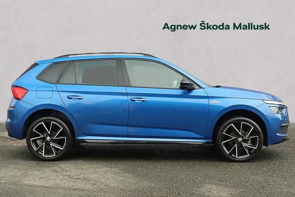 Used Skoda 110 R Monte Carlo 81 HP (59 kW) 2023 Race blue metallic Estate
