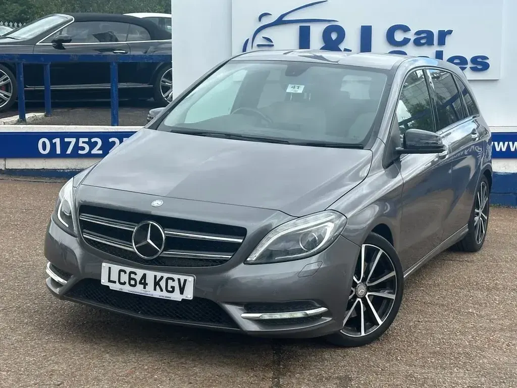 Used Mercedes B220 170 HP (125 kW) 2015 Grey Hatchback