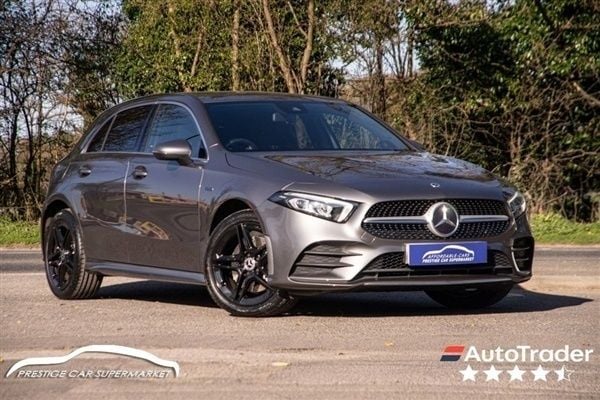 Grey Used 2021 Mercedes A250 AMG line Hatchback | £23,039 (A bit pricey) - Image 1/1