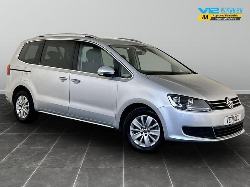 Silver Used 2021 VW Sharan SE MPV | £17,295 (Fair price) - Image 1/2