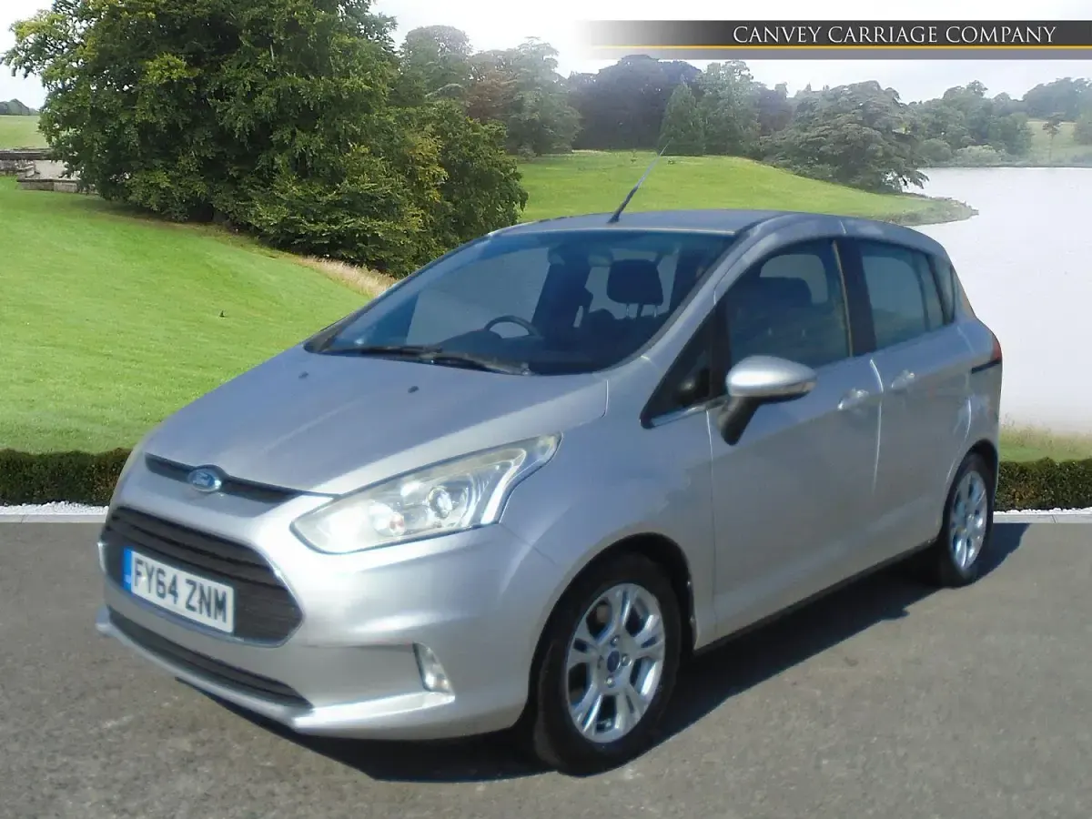 Used Ford B-MAX Zetec 100 HP (73 kW) 2014 Silver MPV