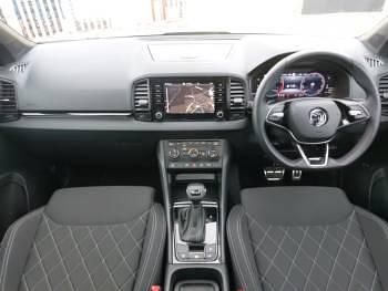 Used Skoda Karoq SportLine 150 HP (110 kW) 2024 Silver SUV