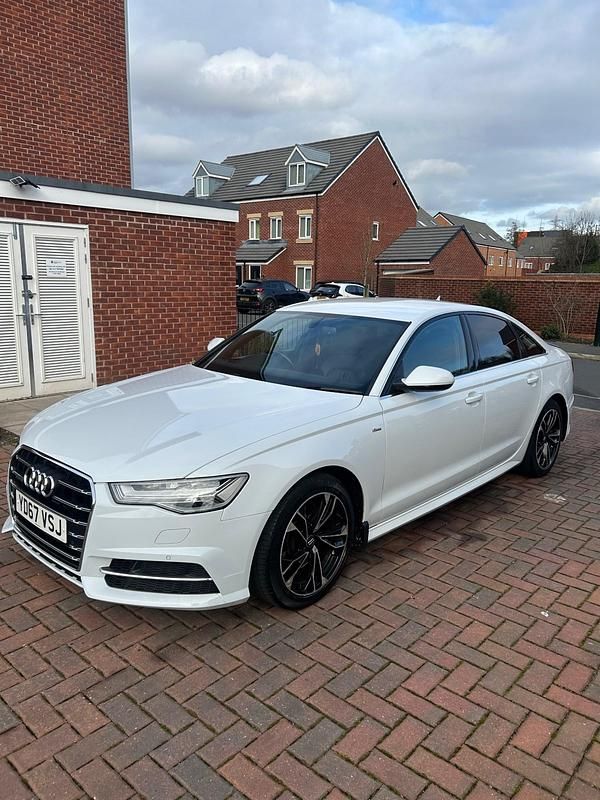Used Audi A6 S-Line 2017 White Sedan