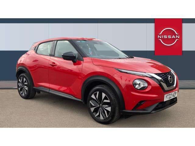 Red Used 2022 Nissan Juke Acenta SUV | £12,498 (Good price) - Image 1/4