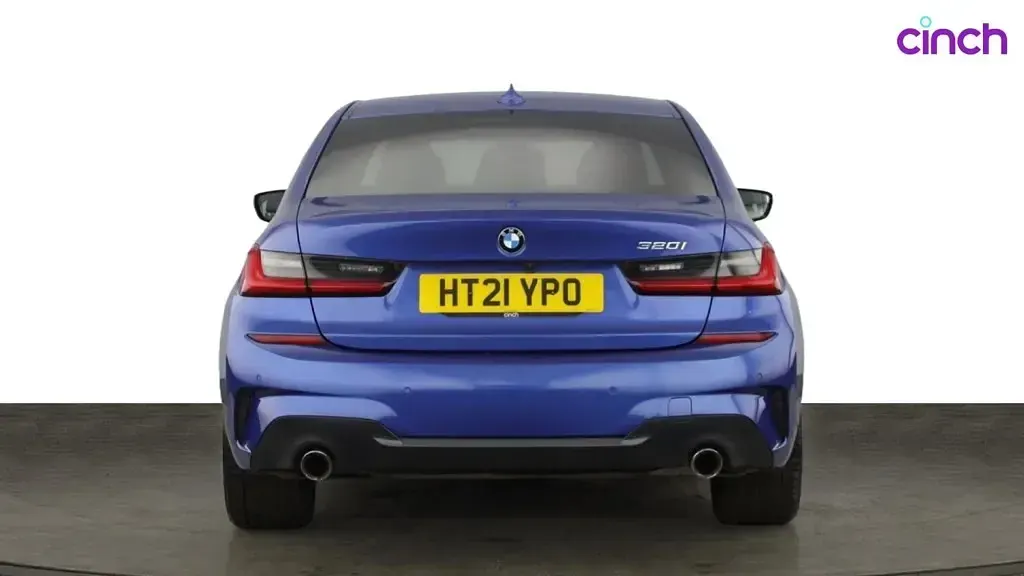Used BMW 320 M Sport 2021 Blue Sedan
