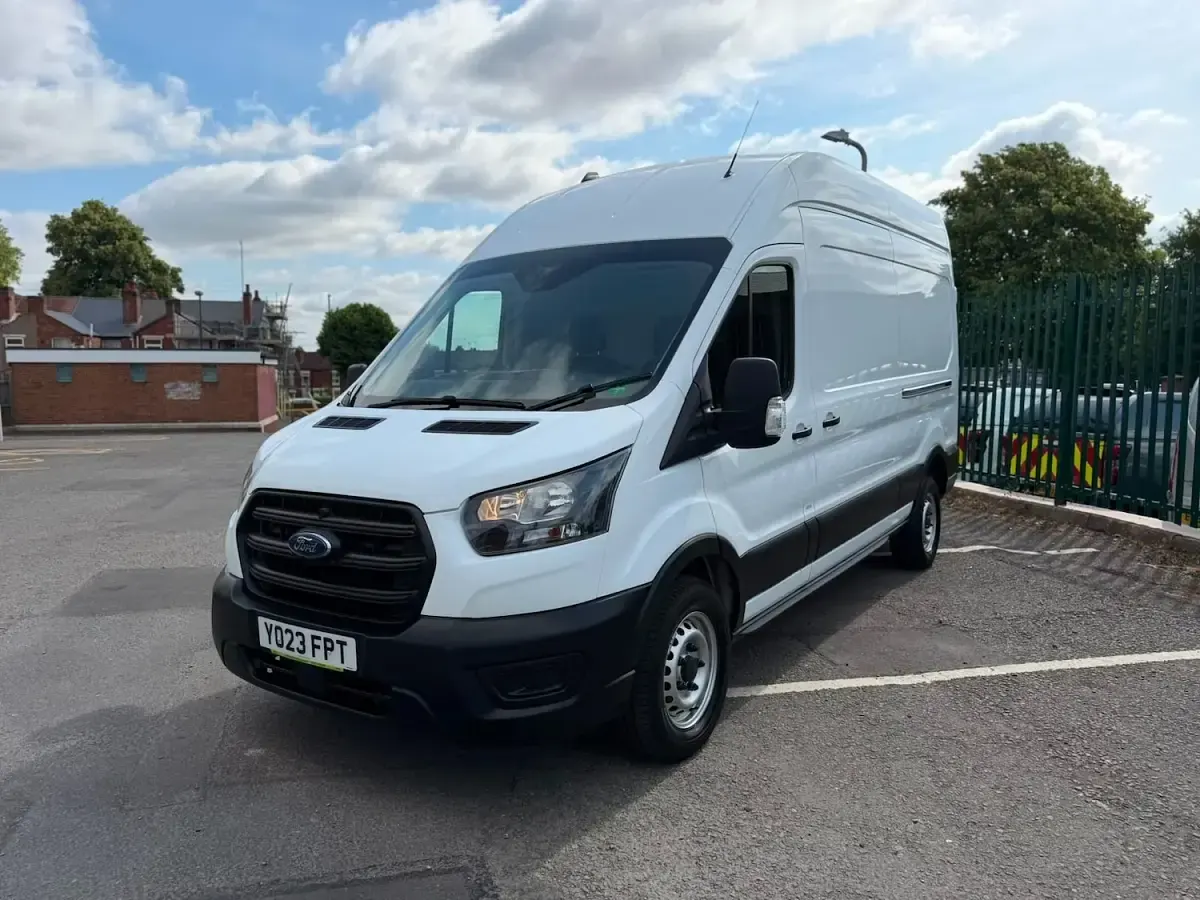 Used Ford Transit 130 HP (95 kW) 2023 White Van