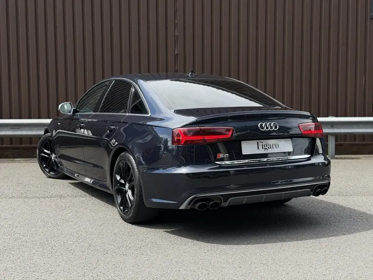 Used Audi S6 Sport 450 HP (330 kW) 2015 Blue Sedan