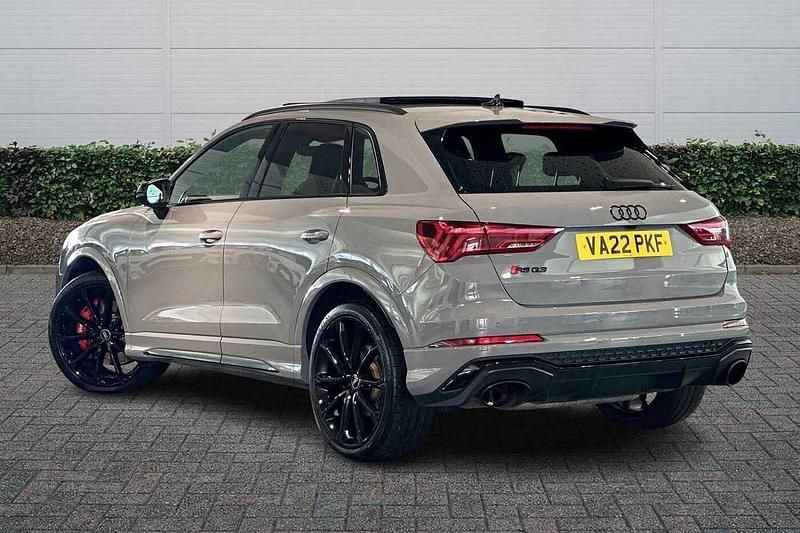 Used Audi Q3 Sport 400 HP (294 kW) 2022 Nardo grey, solid SUV