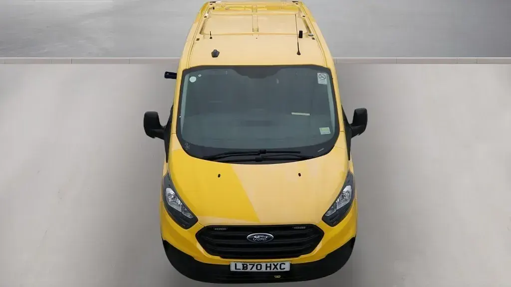 Used Ford Transit Custom 130 HP (95 kW) 2021 Yellow Van