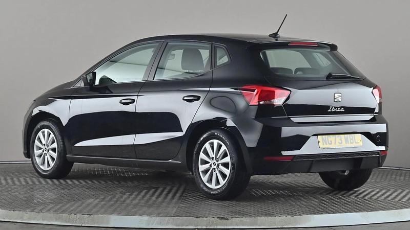 Used Seat Ibiza SE 80 HP (58 kW) 2024 Black Hatchback
