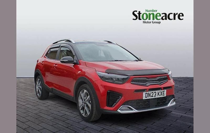 Red Used 2023 Kia Stonic 4 SUV | £19,495 (Fair price) - Image 1/4