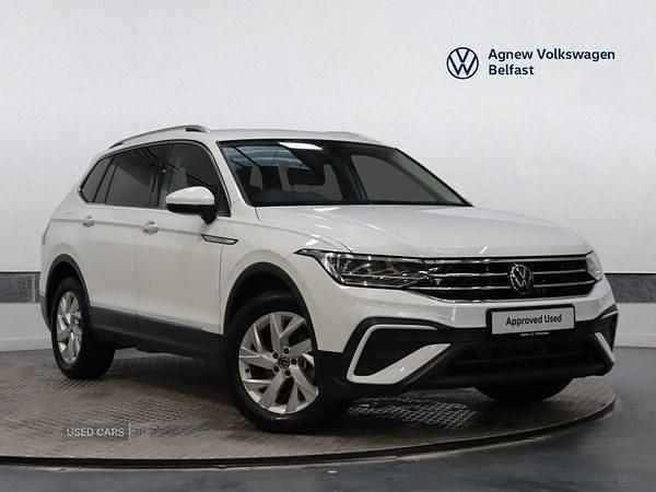 Used VW Tiguan Allspace Life 150 HP (110 kW) 2024 White SUV