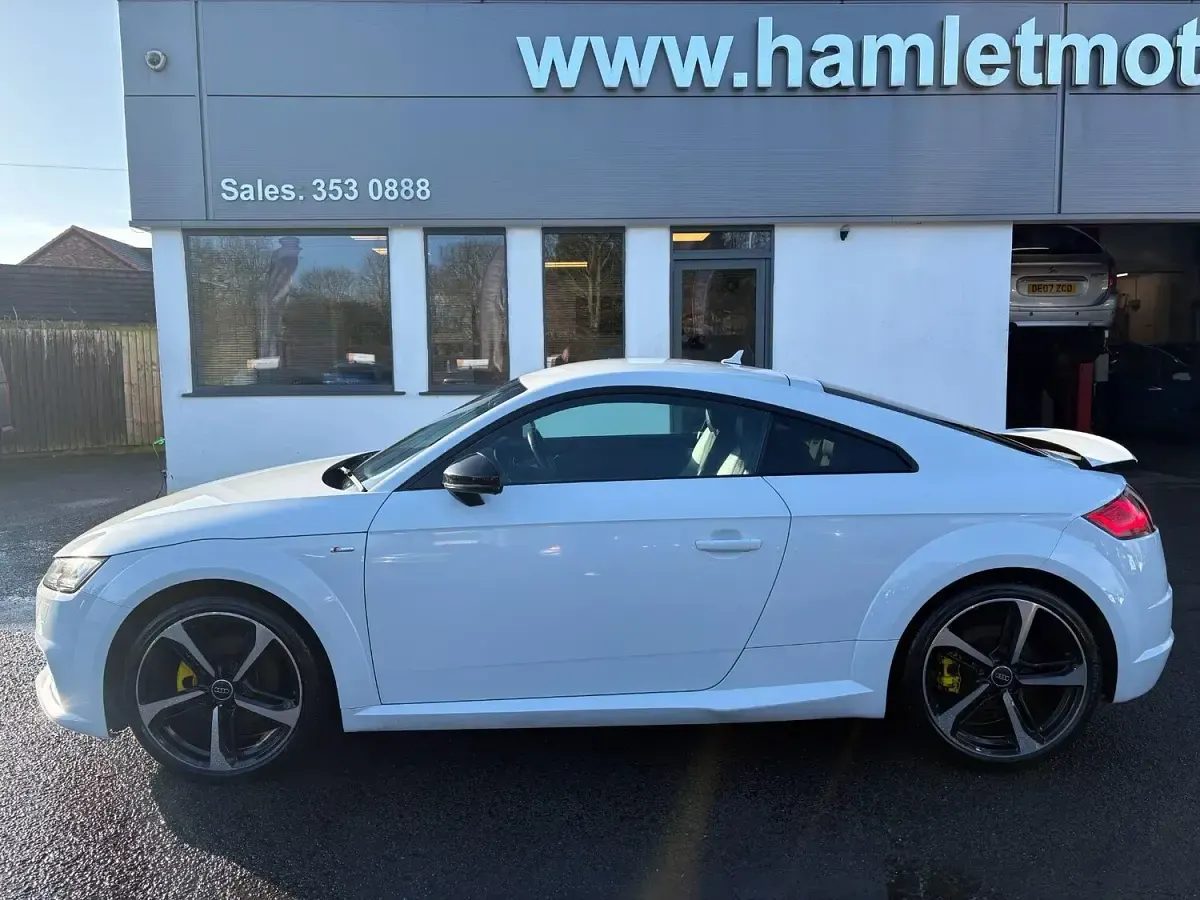 Used Audi TT Black Edition 2017 White Coupe