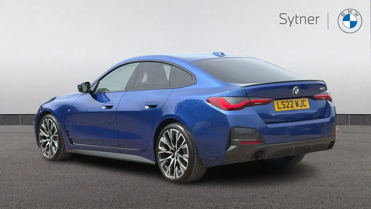 Used BMW 420 Gran Coupé M Sport 181 HP (133 kW) 2022 Blue Coupe
